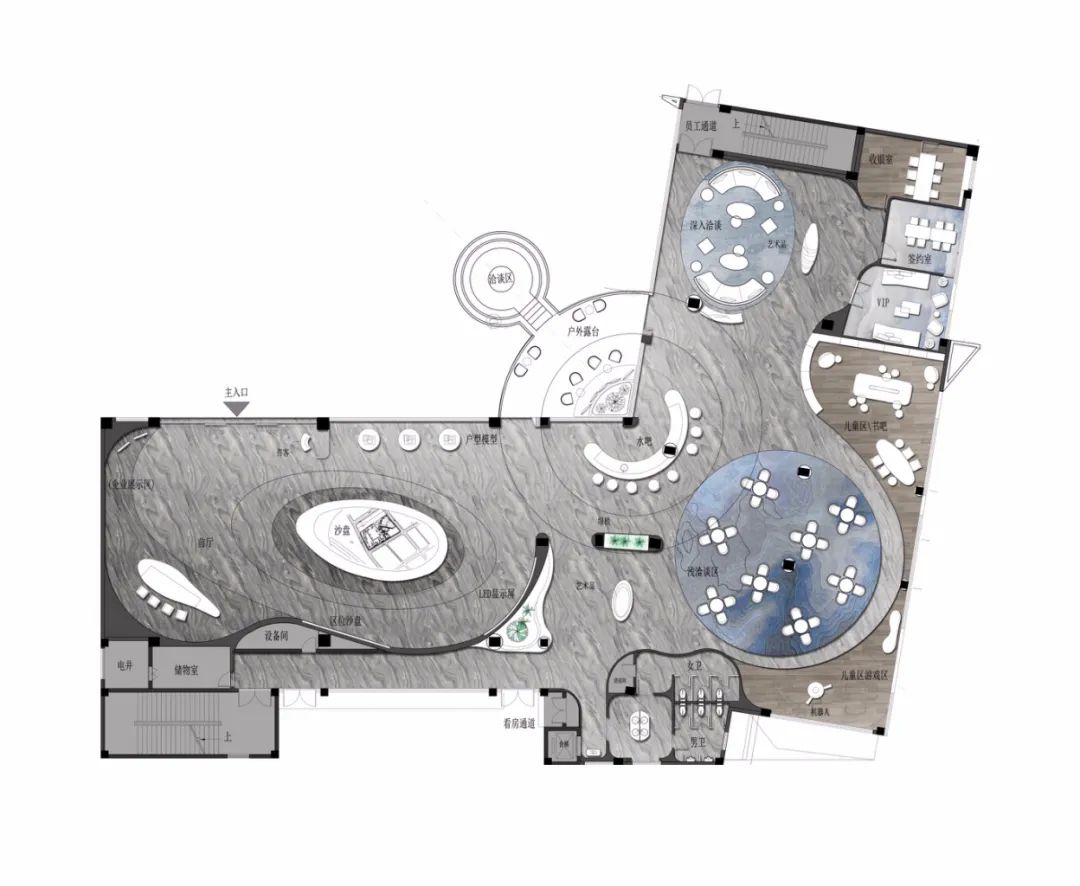 珠海自然美学科技展厅丨中国珠海丨成都九度设计方案中心-85