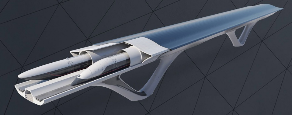 未来交通的绿色革新 · Hyperloop 的可持续通行隧道及车站系统-16