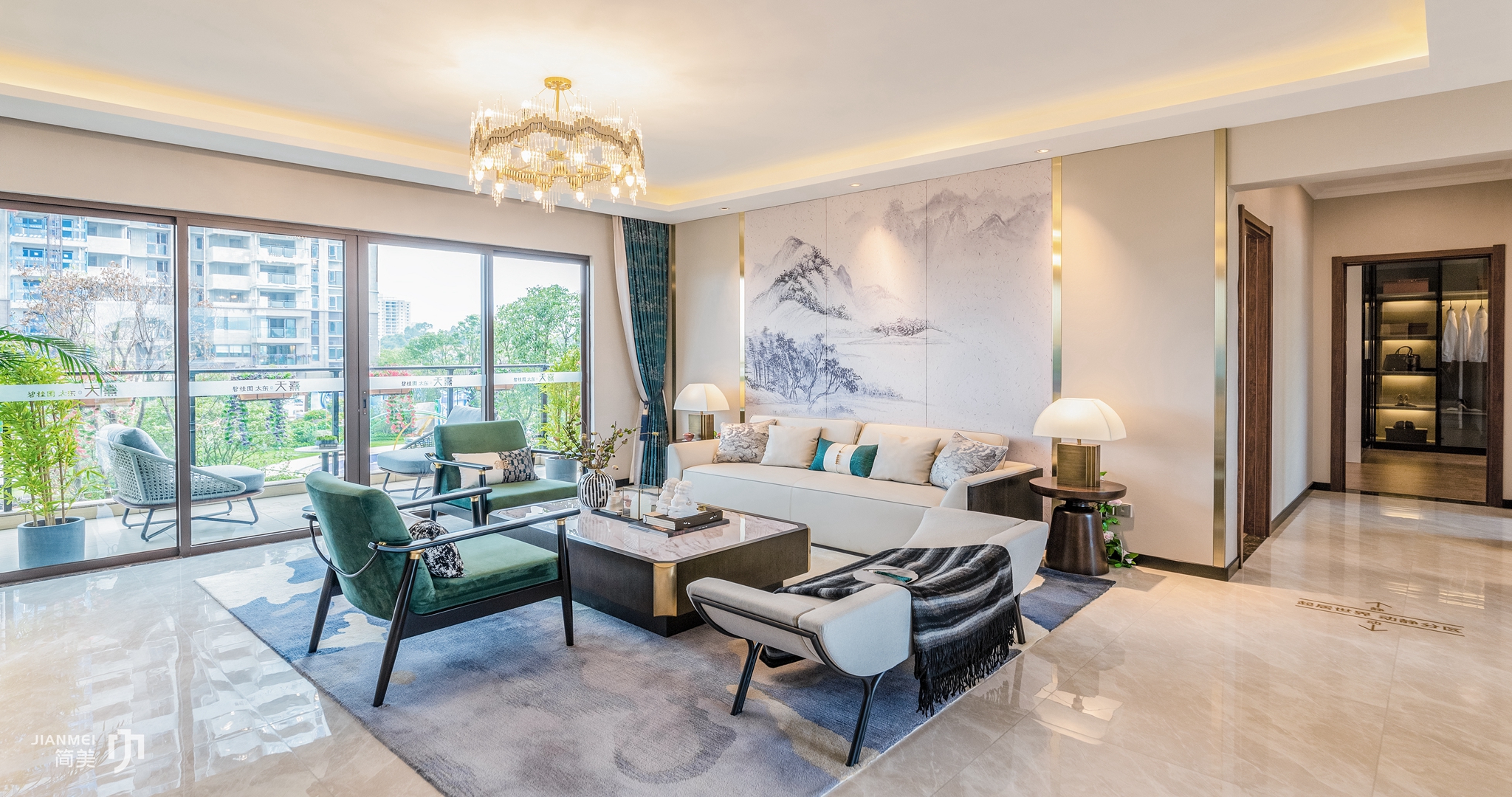 惠州博罗碧桂园太东天熹样板房案例 | 深圳市简美软装-8