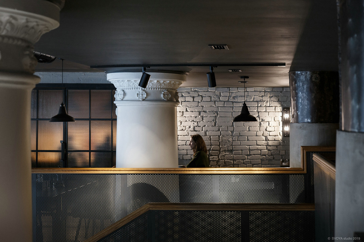 斯大林帝国建筑中的创新啤酒餐厅设计-26