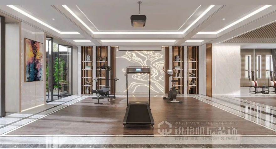 西安曲江·郑家大宅 | 现代轻奢的优雅空间-81