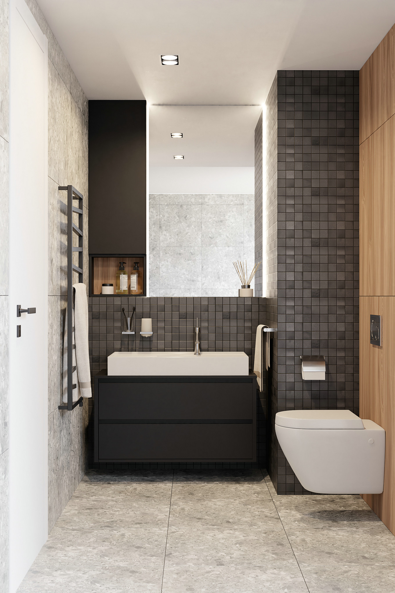 现代清简小公寓-18