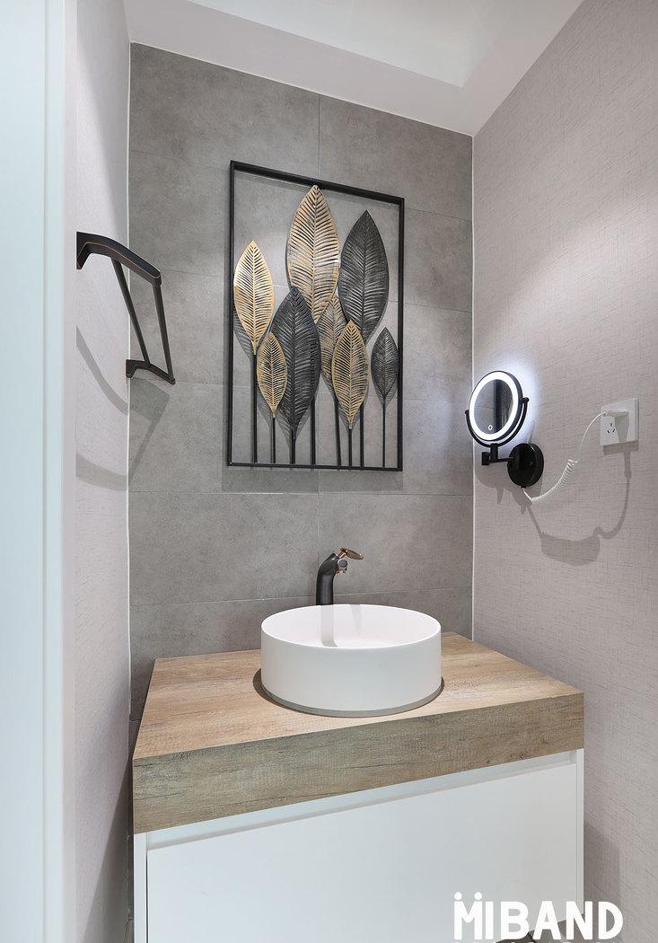 米邦装饰平层案例 | 老房翻新变身时尚两居-19