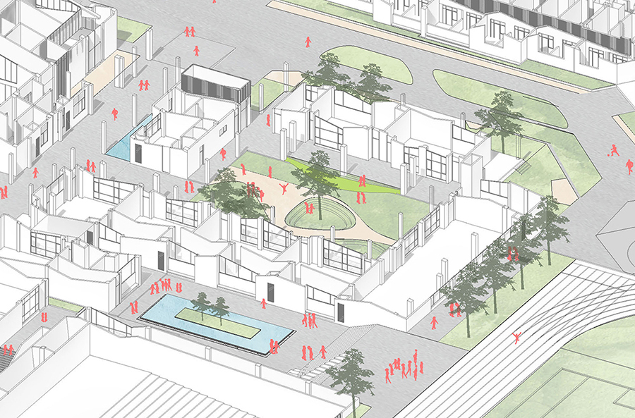 现代外国语学校教育建筑丨中国义乌丨零壹城市建筑事务所-17
