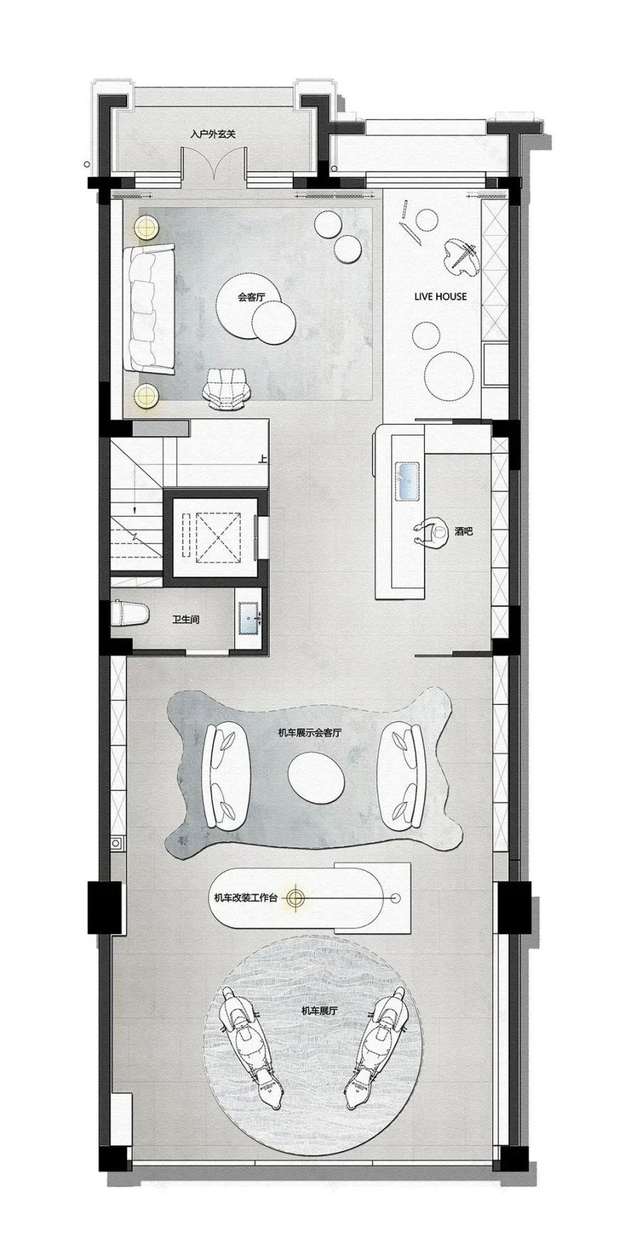 353㎡简奢豪宅丨岳蒙设计-68