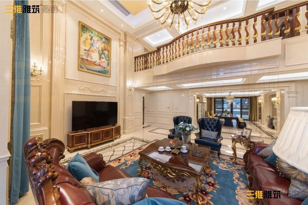 欧式风格典范 | 恢弘尹府室内设计-11