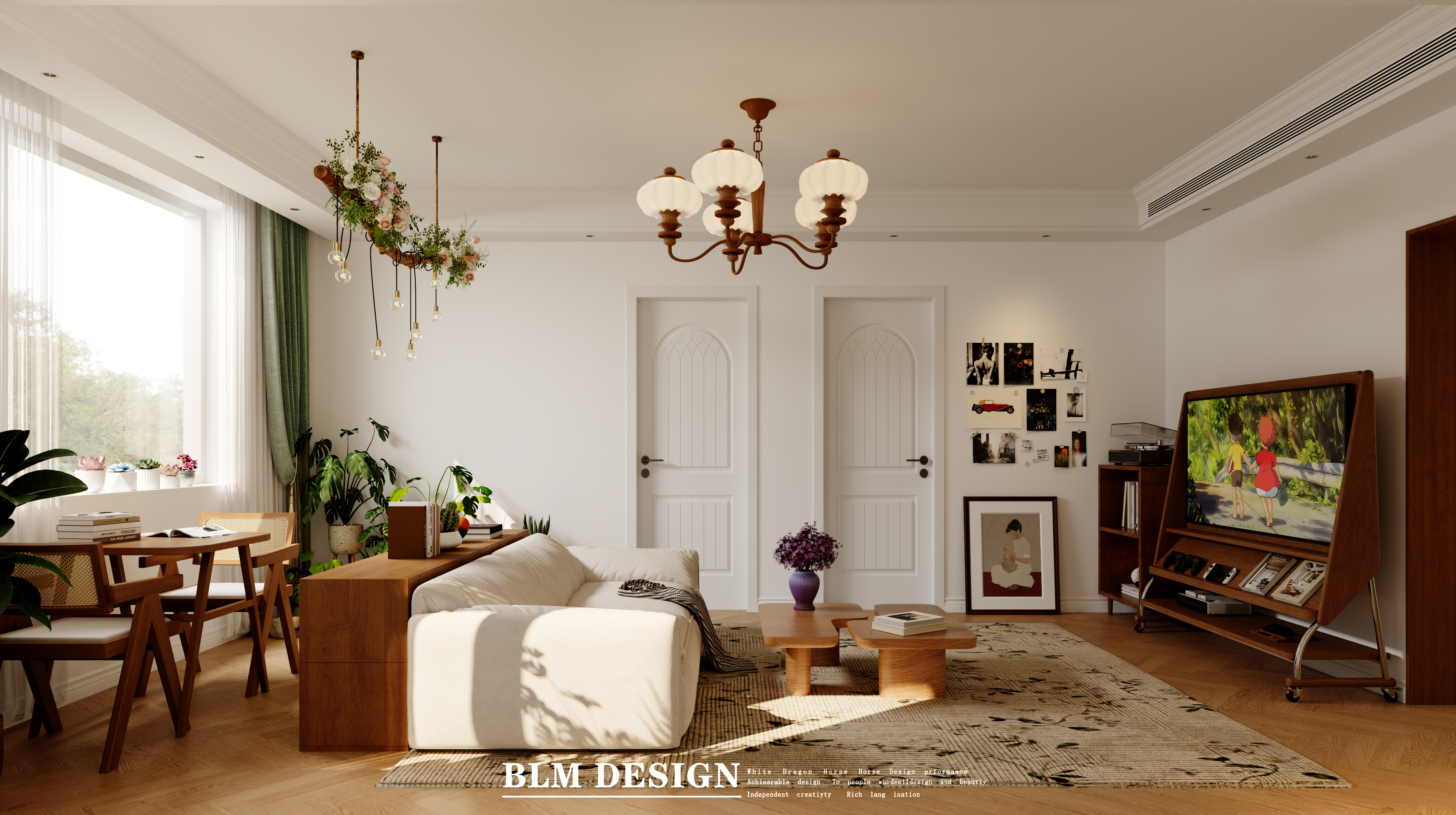 田园自然风家装效果案例-2