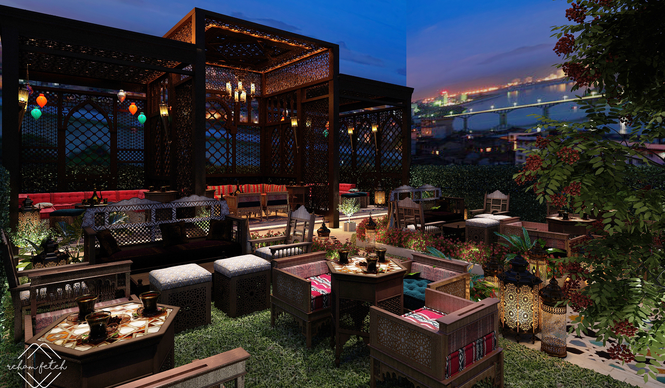 El Khan Outdoor area-5