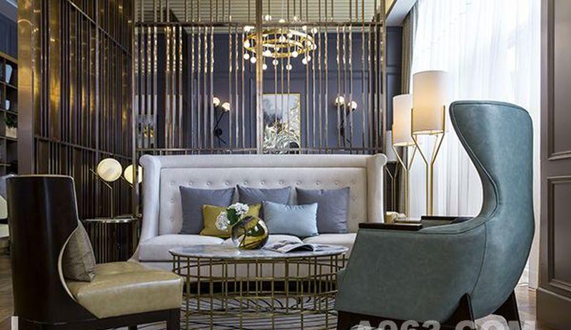 南京中交锦致售楼处 | 轻奢ART DECO风格，打造舒适尊贵空间-6