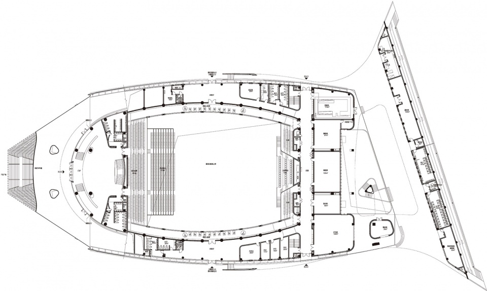 活力游鱼 | 上海科技大学体育馆设计解析-87