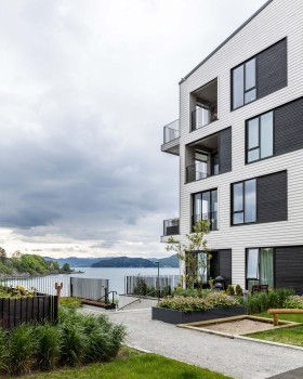 挪威 Paradis Waterfront 住房项目丨Ghilardi+Hellsten Arkitekter