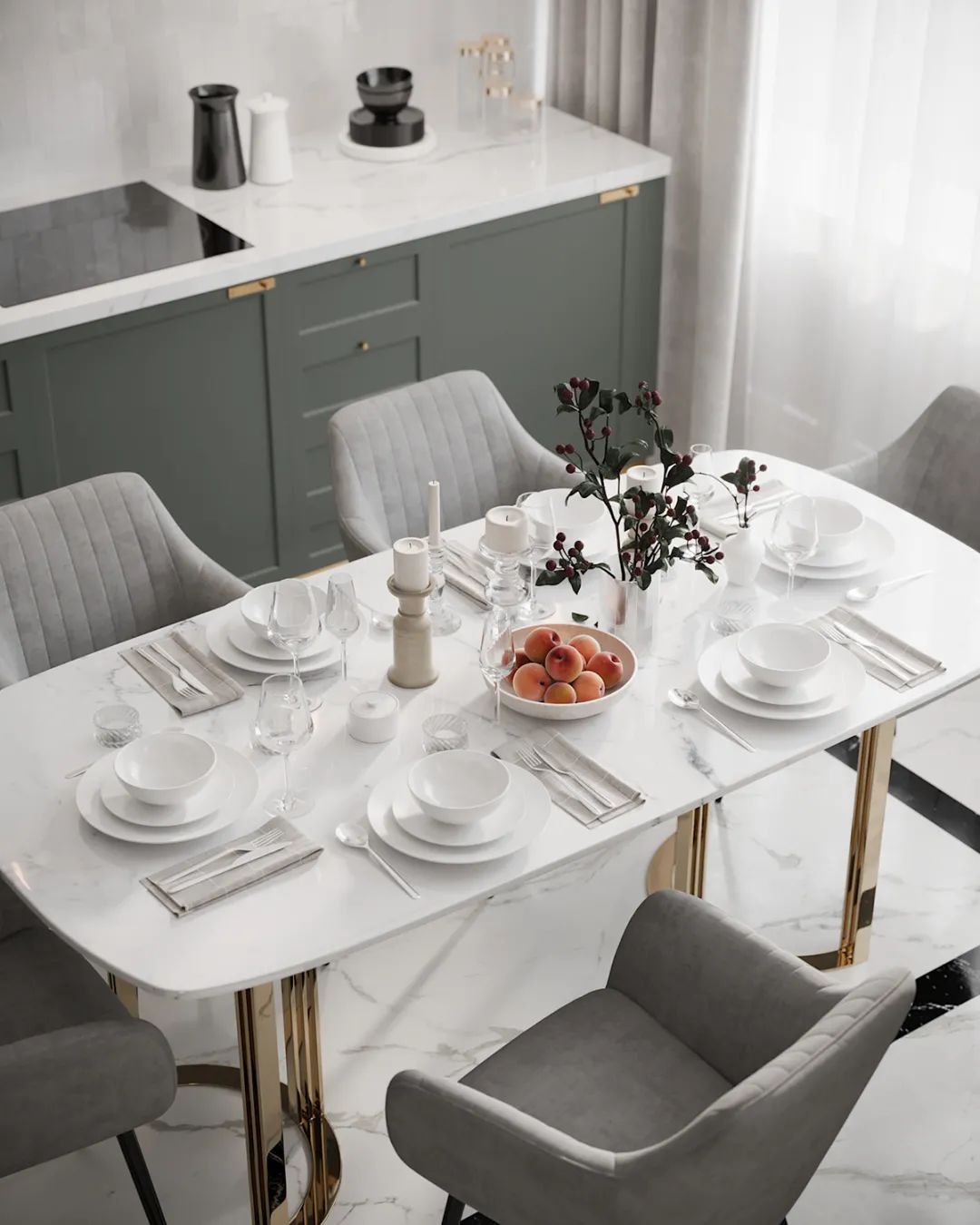 ANNA MARSO 轻奢公寓设计-19