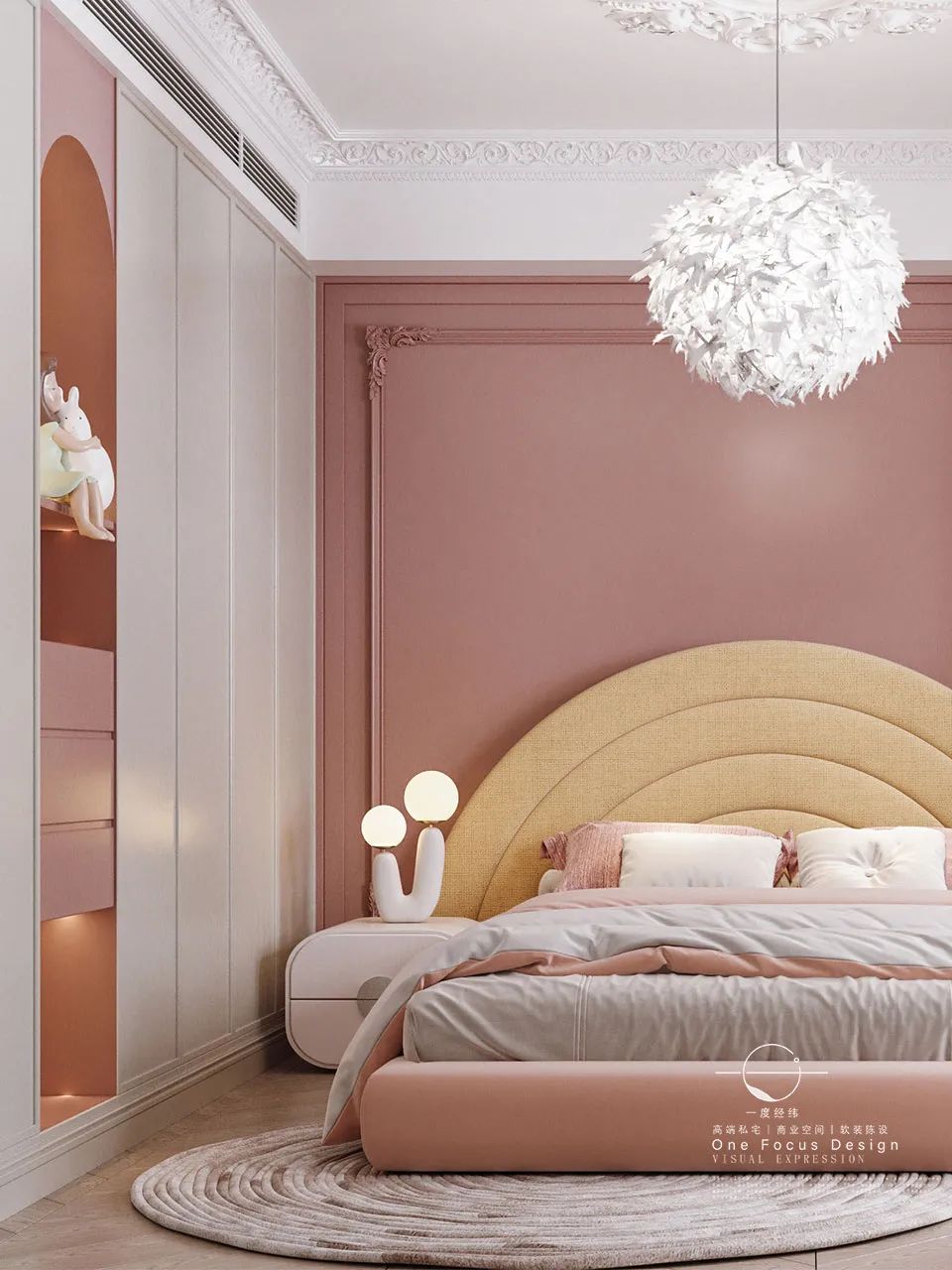 深圳雅岚府邸 · 法式轻奢浪漫温馨家居设计丨中国深圳丨专注深圳高端私宅设计团队-44