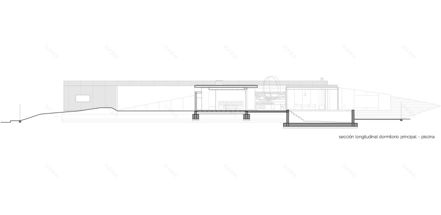 西班牙 Los Conejos II 别墅 | 融入自然的绿色建筑设计-34