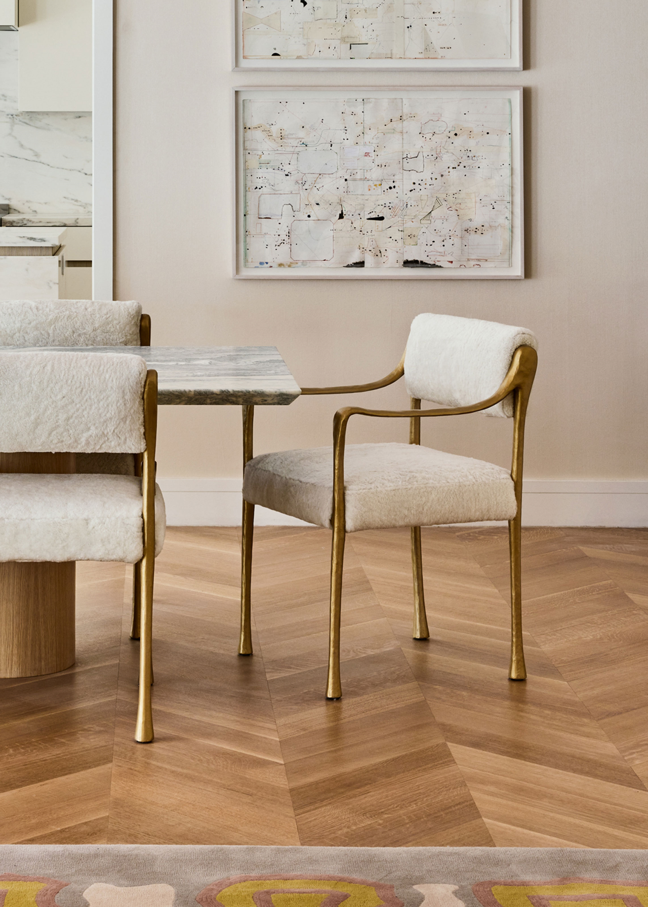 Living Gallery 豪宅设计丨美国曼哈顿丨Kelly Behun-45