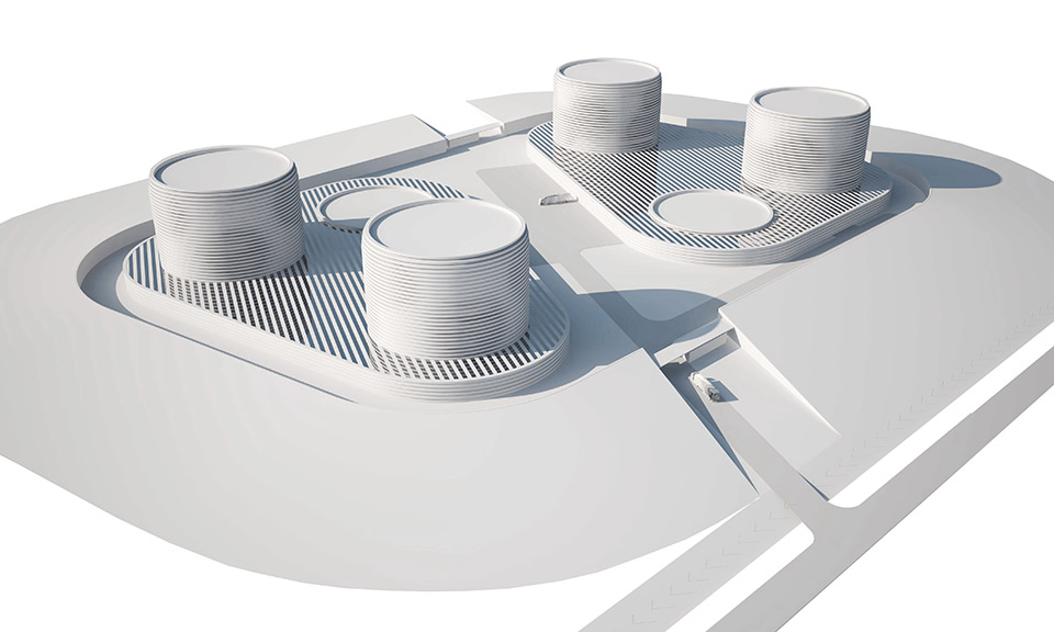 “石之云”数据中心丨瑞典斯德哥尔摩丨Carl Fredrik Svenstedt Architects-33