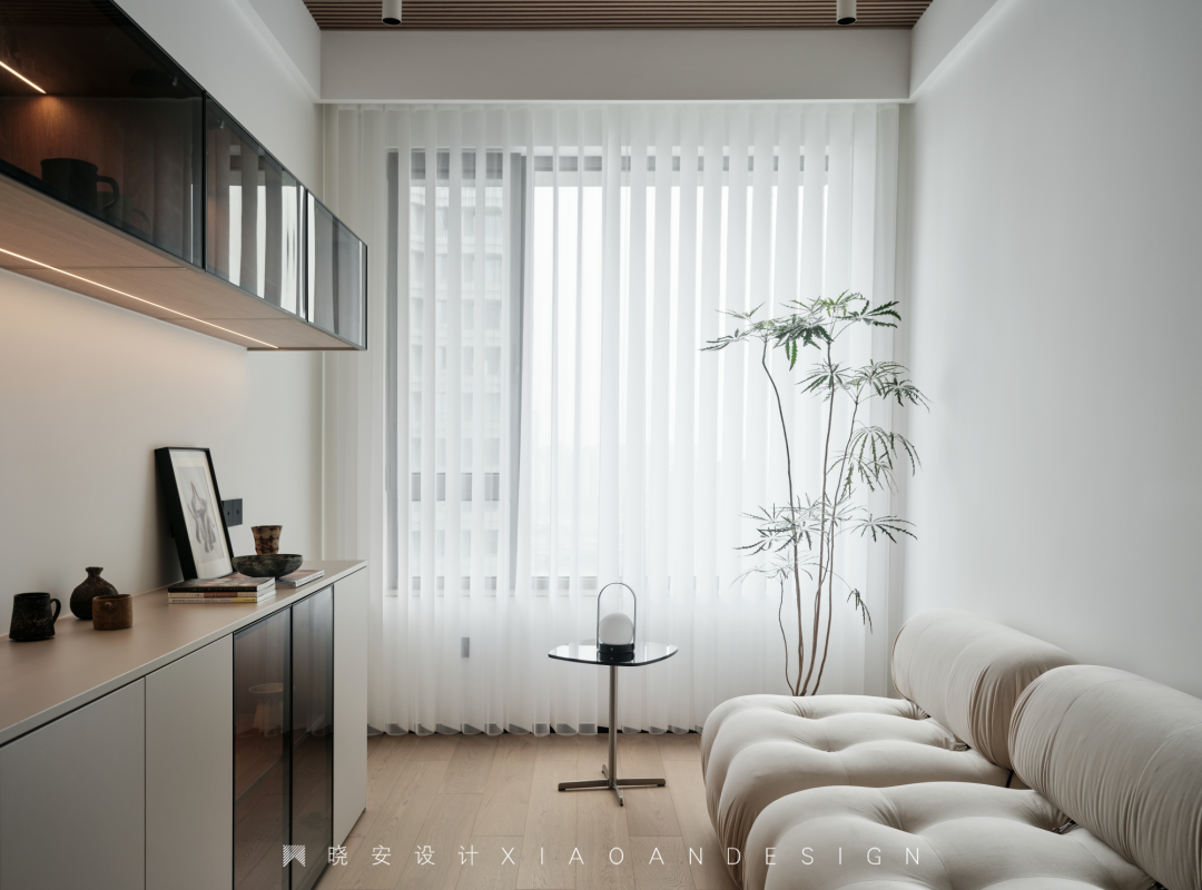 光之诗 · 160㎡极简私宅设计丨晓安设计-37
