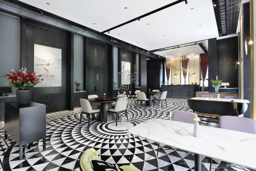 现代 Art Deco 风格餐厅设计-13