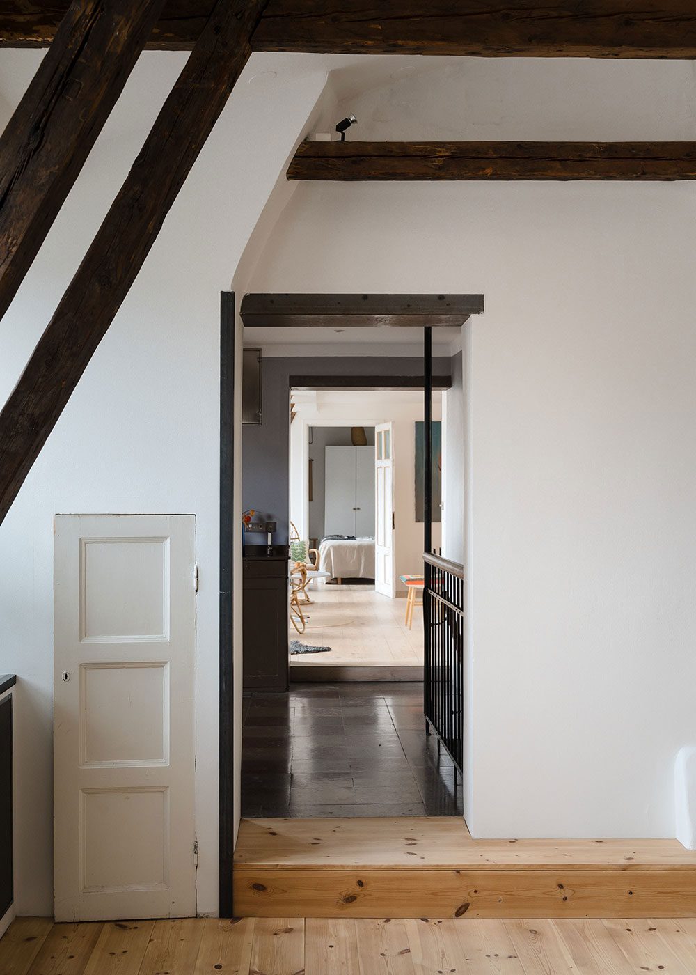 斯德哥尔摩乡村风格顶层公寓-14