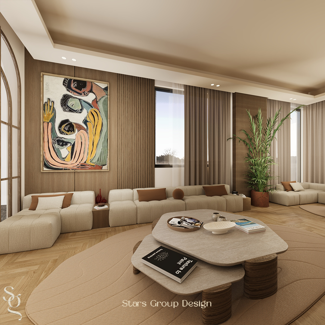 Modern Living Room Interior Design | Lebanon 2025-0