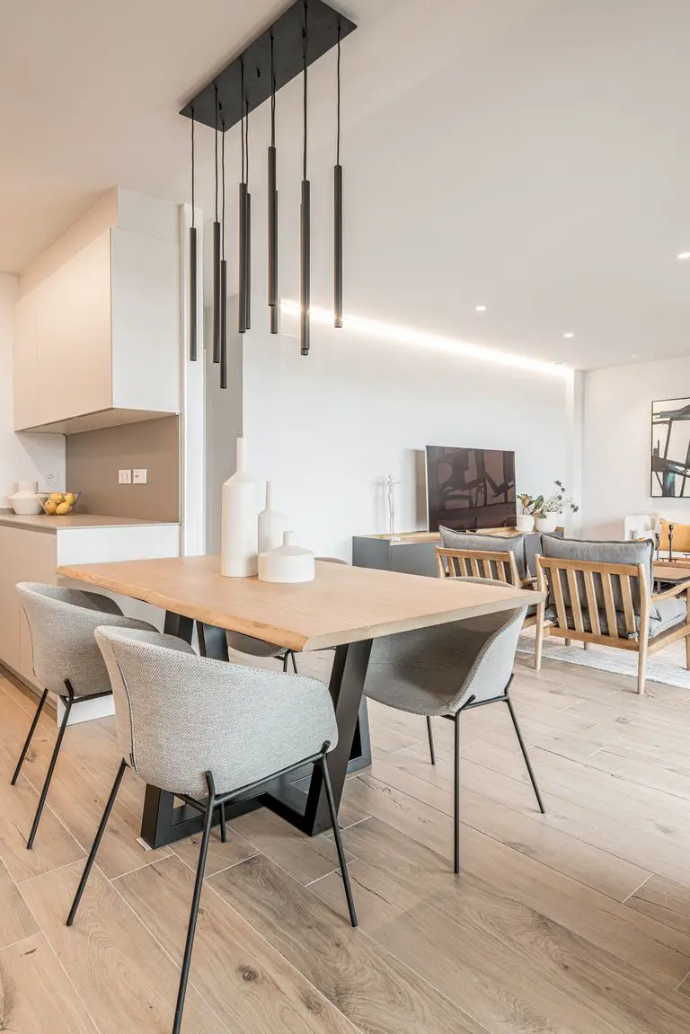 西班牙木质设计公寓,打造温馨现代生活空间-2