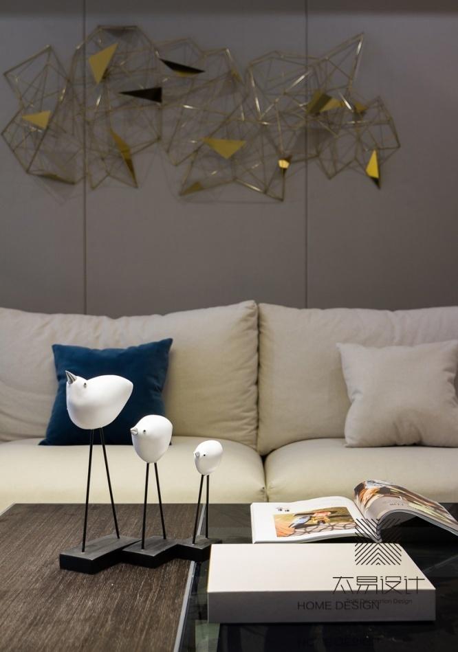 《橙·邂逅》现代风格设计，简约舒适小轻奢-3