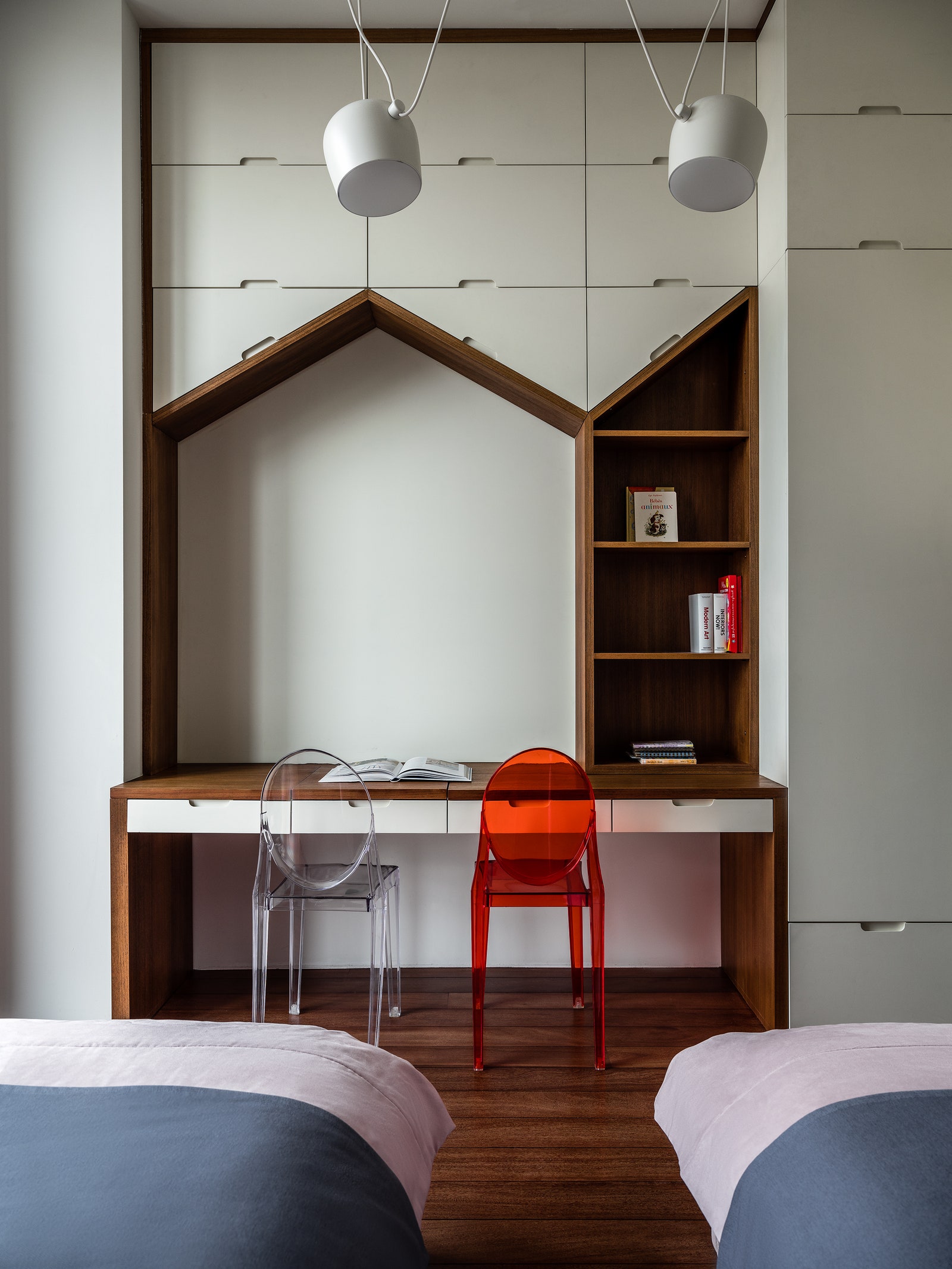 莫斯科160㎡带全景窗公寓设计丨俄罗斯莫斯科丨设计师 Евгения Дьяконова-40