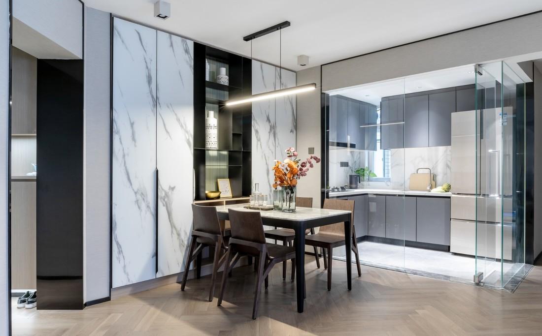 深圳福田 75㎡学区房改造，打造素雅温馨家居空间-43