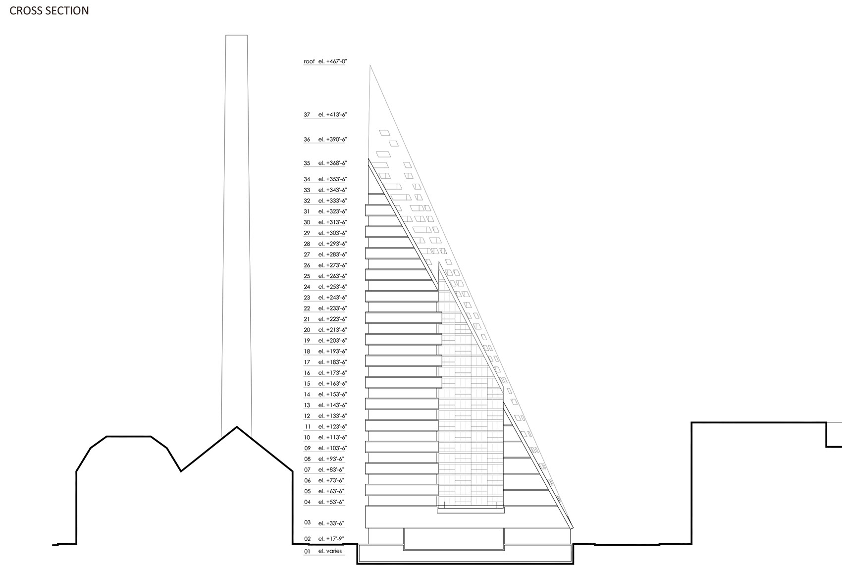 VIΛ 57 West － 纽约曼哈顿西57超高层庭院，来自 BIG-60