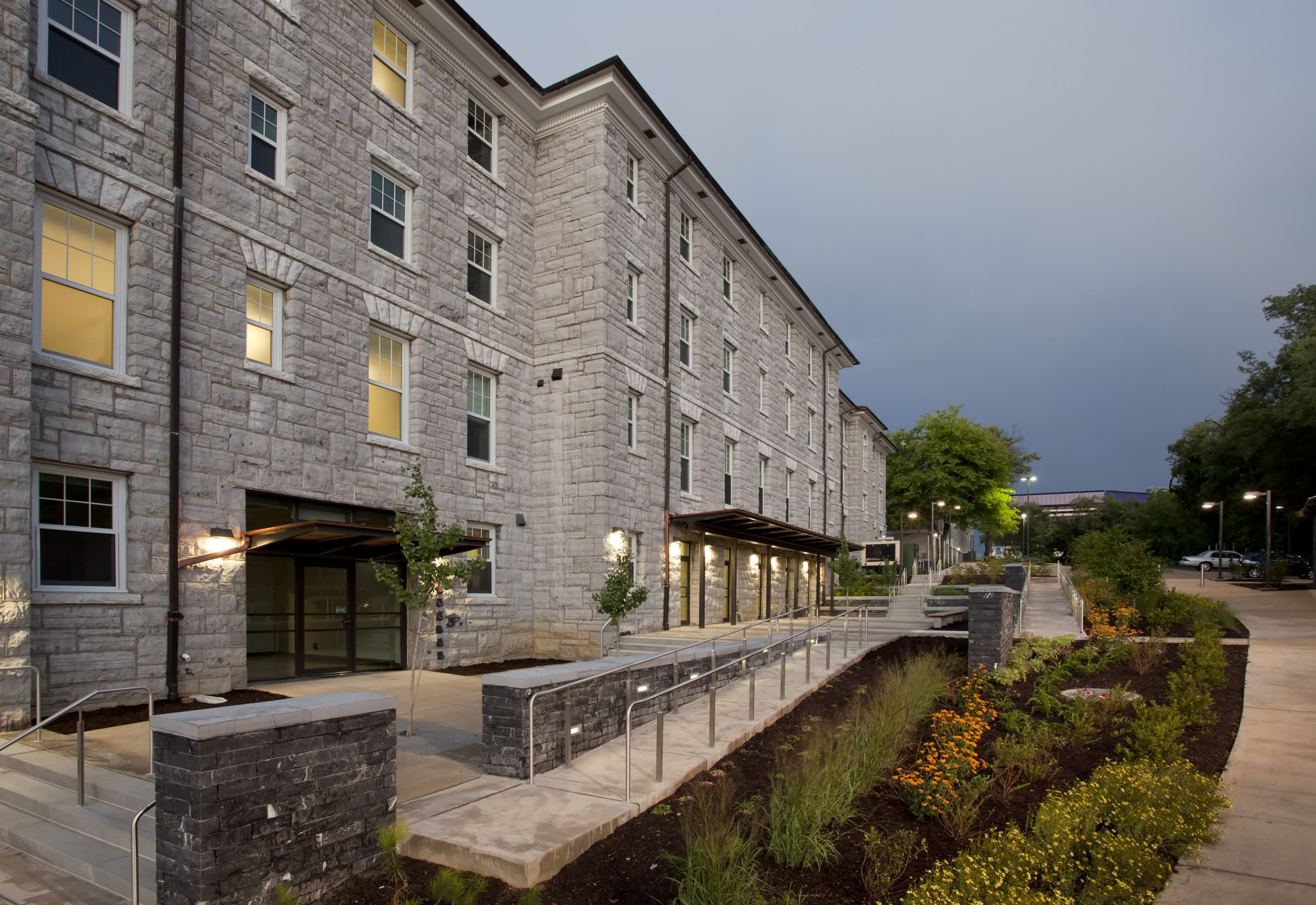 韦兰厅台阶改造 wayland hall renovation by siteworks studio-14