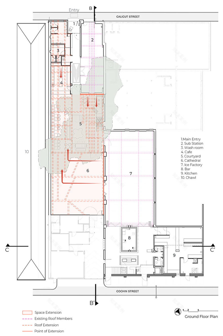 Ballard园区制冰厂改造丨印度丨Malik Architecture-41