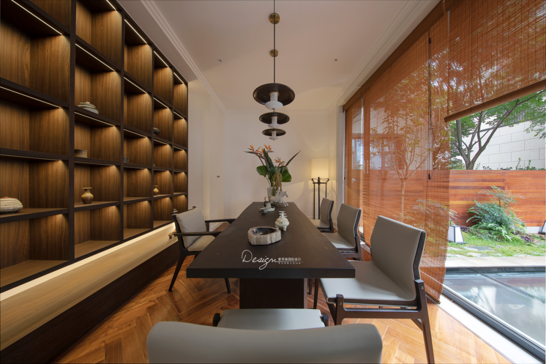 优雅咏唱,复古调的诗意生活丨紫苹果装饰集团-71