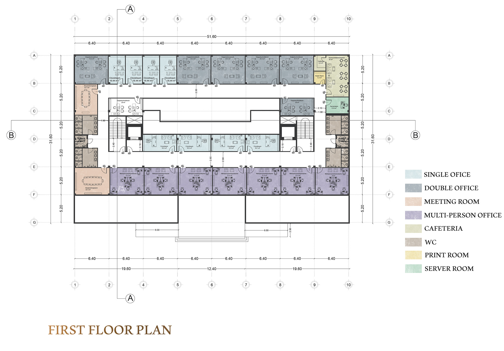 行政大楼设计丨德国-7