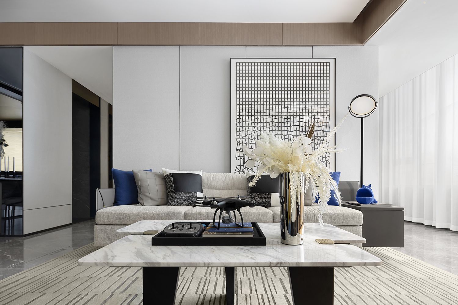 堂悦样板间丨中国烟台丨上海岳蒙设计有限公司-46