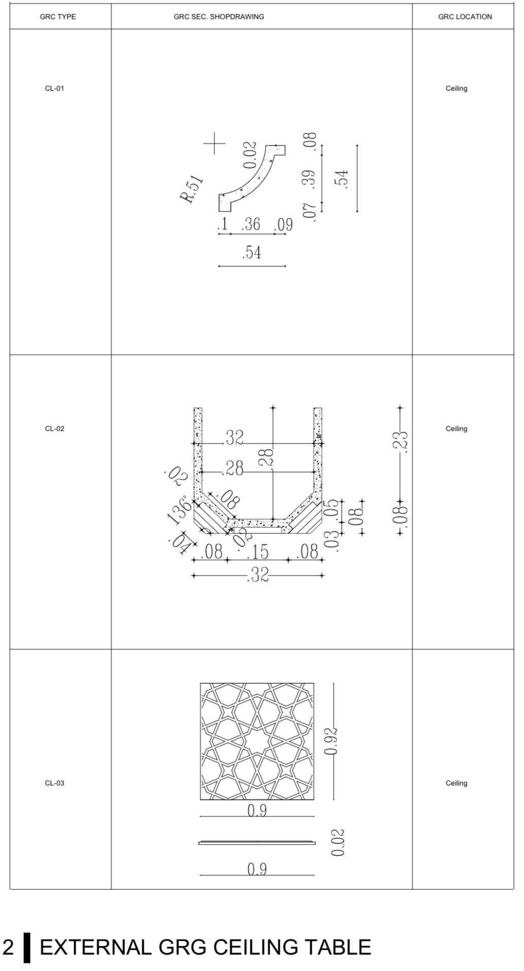 GRG Ceiling Shop-Drawing of Masjid Nour Allah-5