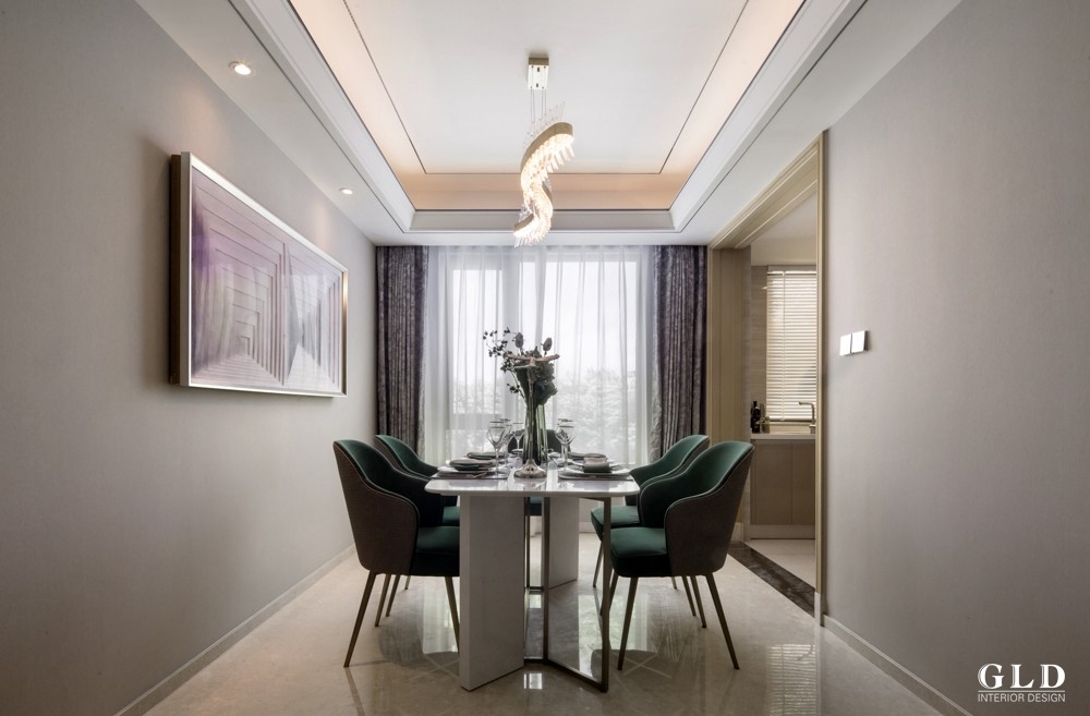 GLD绿檀设计作品 · 绿城·濮园项目125㎡样板间-16