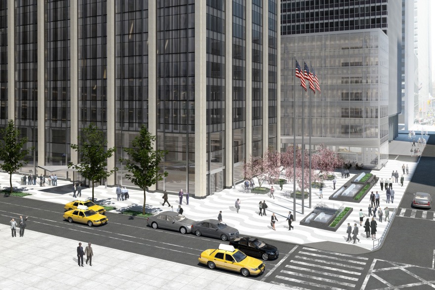 纽约 1271 美洲大道建筑翻新重塑-24