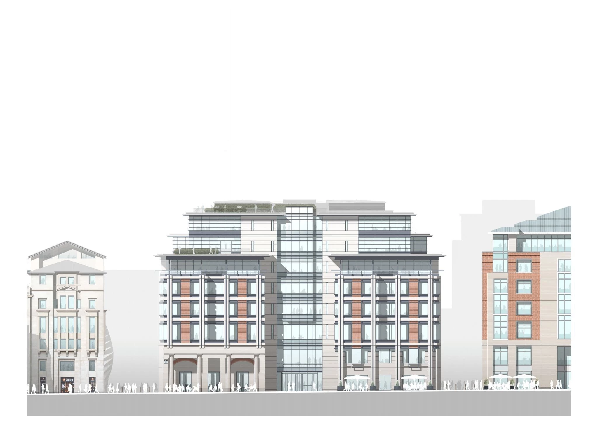 Warwick Court 改造项目丨英国伦敦丨Fletcher Priest Architects-29