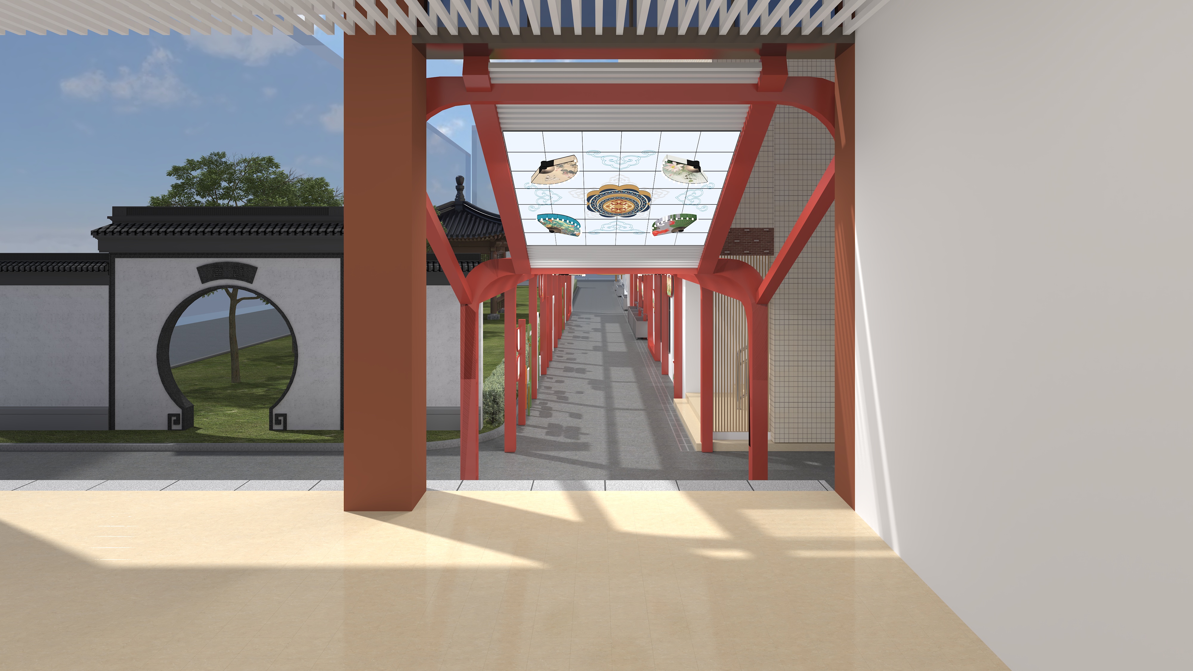 某校艺术长廊设计-23