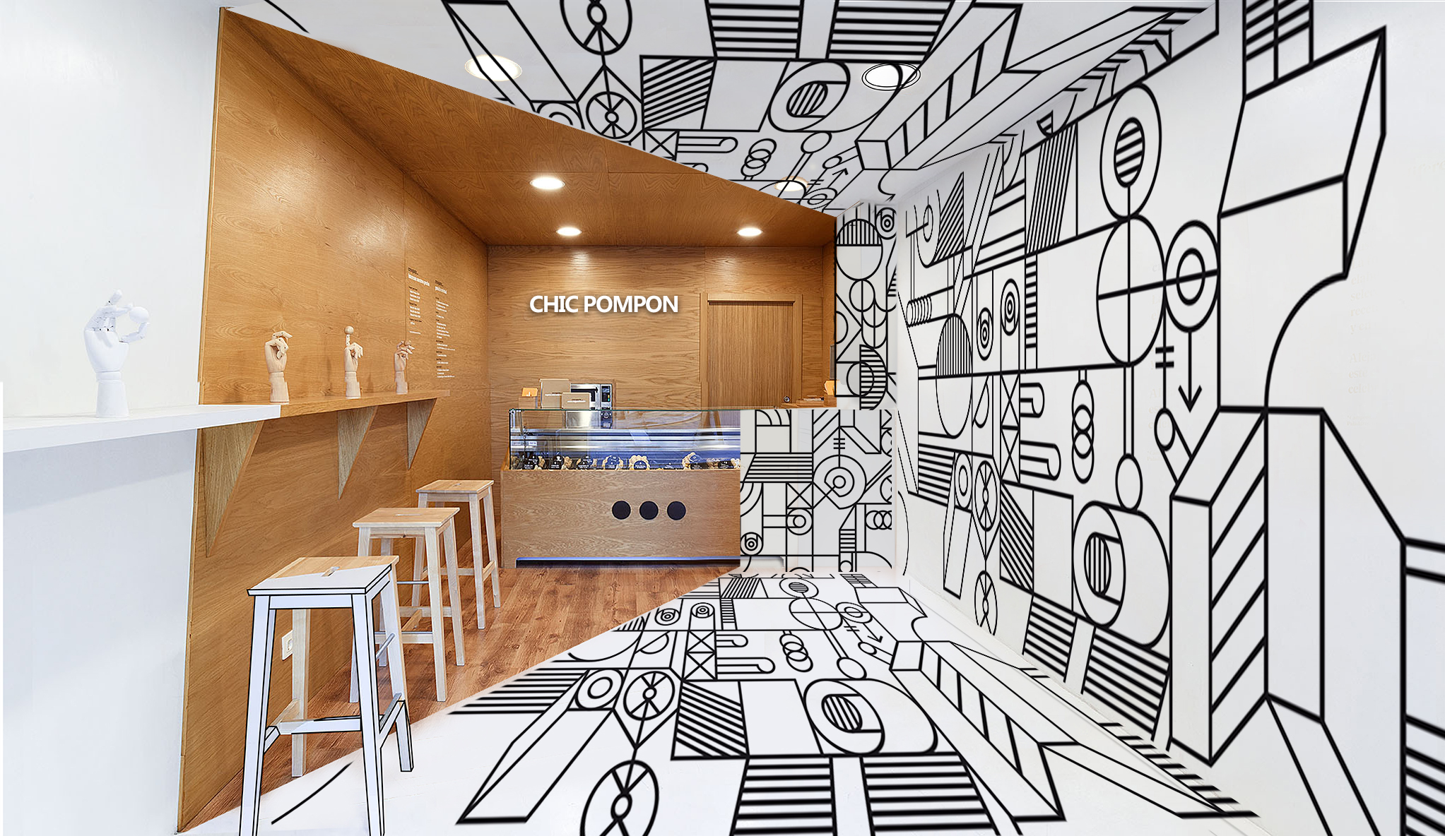 CHIC POMPON 品牌概念终端-58