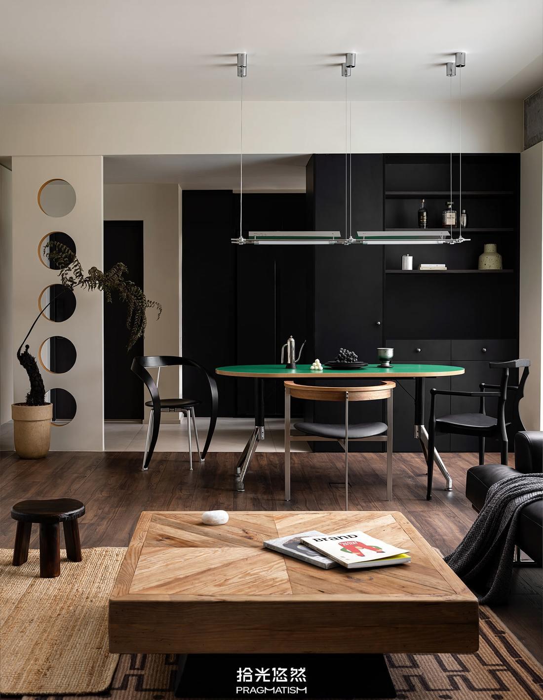 108㎡爆改,双入户动线,混搭的二人居-18