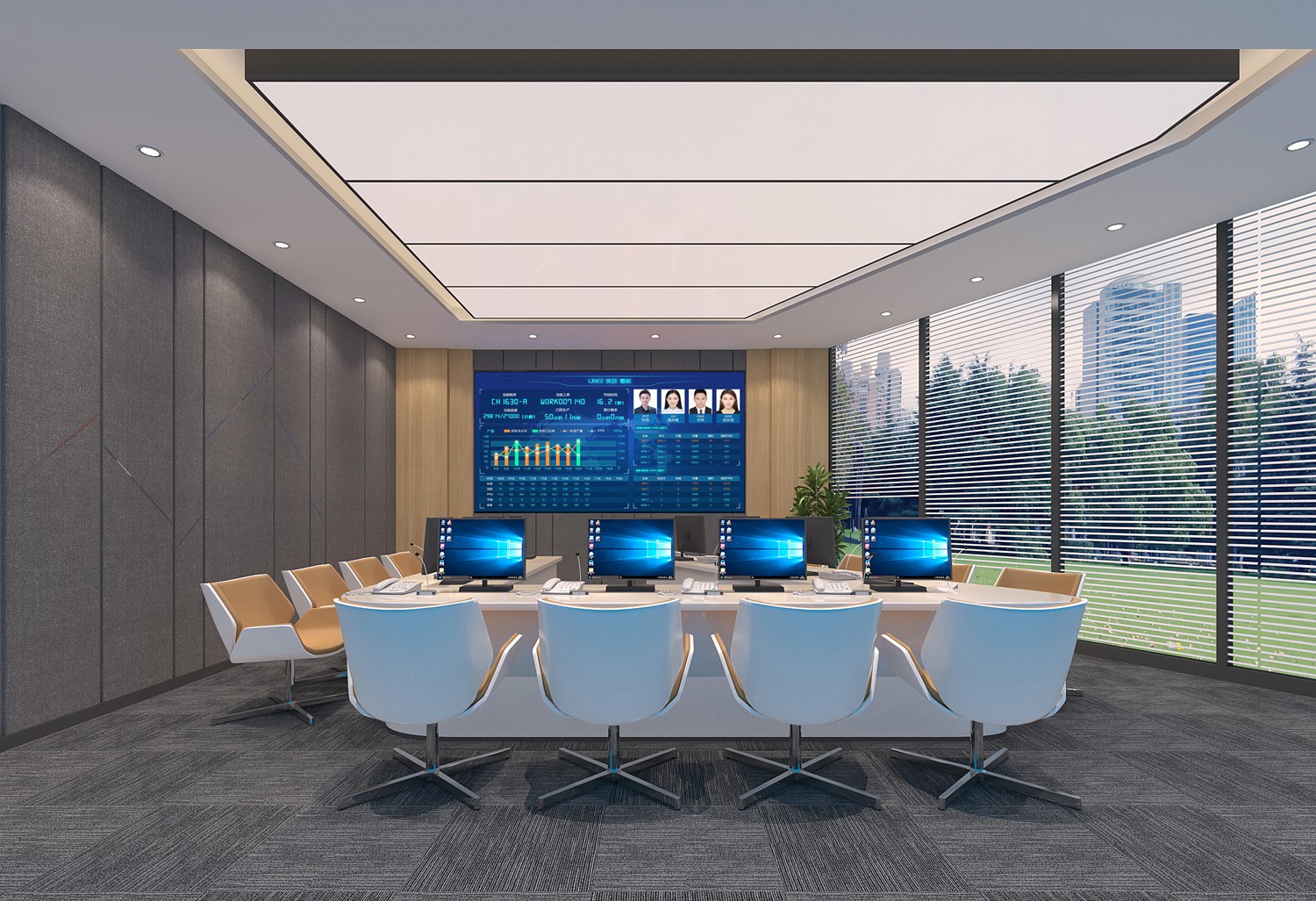 第十四届全国运动会安保指挥中心设计方案丨中国西安-9