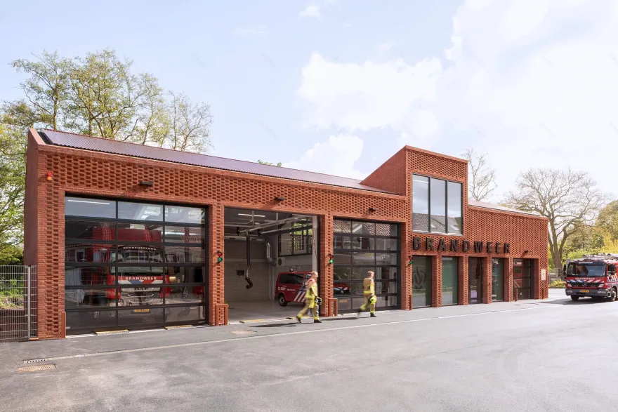 Bennebroek 消防站丨荷兰丨Studio Nuy Van Noort-22