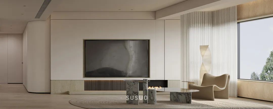 薄荷氧吧 · 昱湖壹号私宅的轻盈与繁星丨素说设计-9