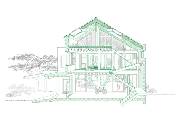 布鲁塞尔工业建筑改造住宅及陶瓷工作室丨比利时丨AgwA,Evelia Macal-81