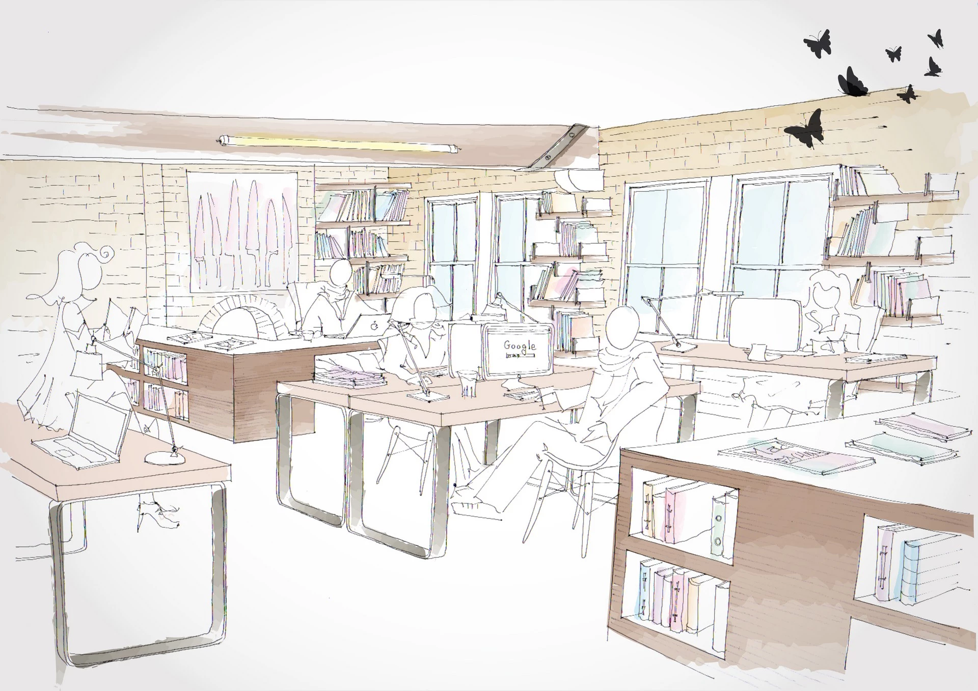 疯狂的办公室丨英国伦敦丨DOSarchitects-19