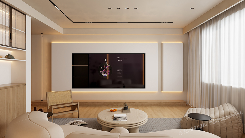 奶油风 单身公寓-6