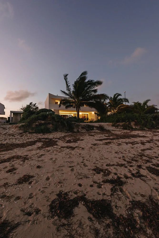 尤卡坦半岛 463 平米海滨别墅设计-30