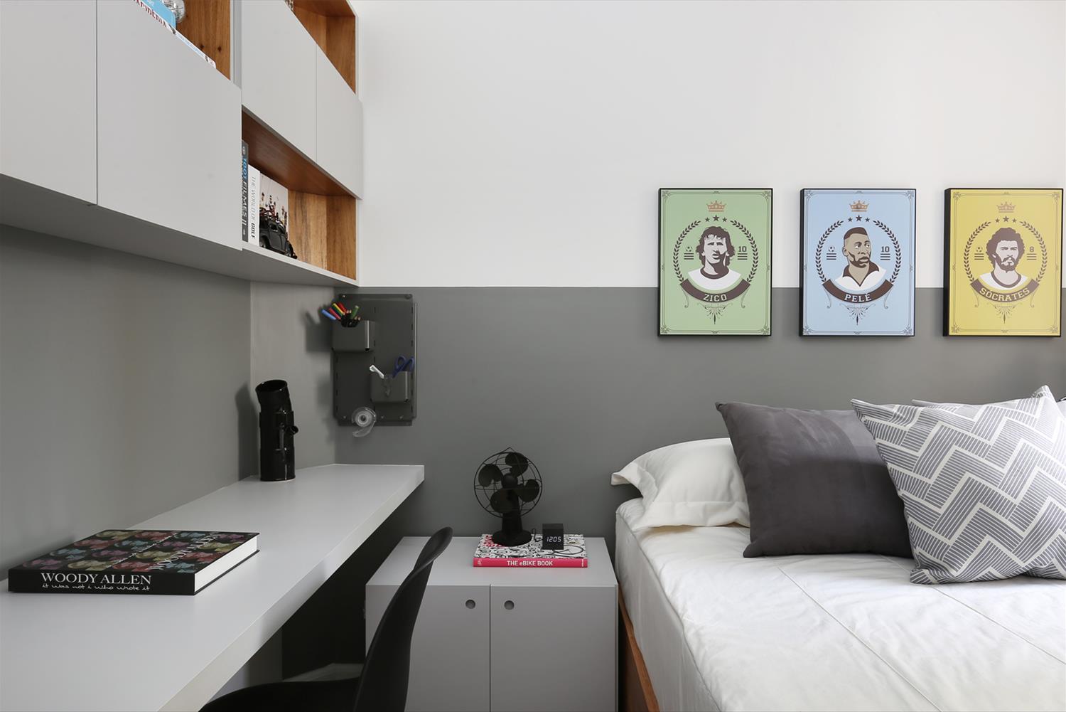 巴西 Vila Mariana 2 公寓现代简约设计-14