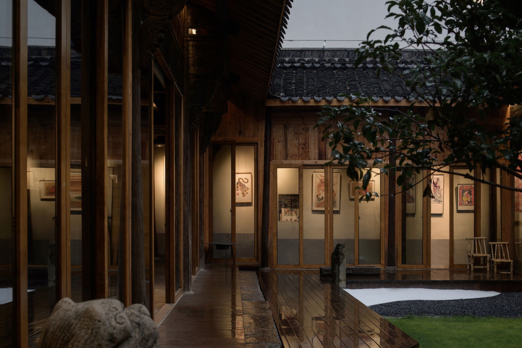 印水山房版画馆丨中国浙江丨晓辉设计工作室-82